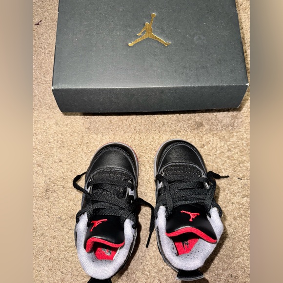Kids 2024 JORDAN 4 RETRO TD - Picture 2 of 4